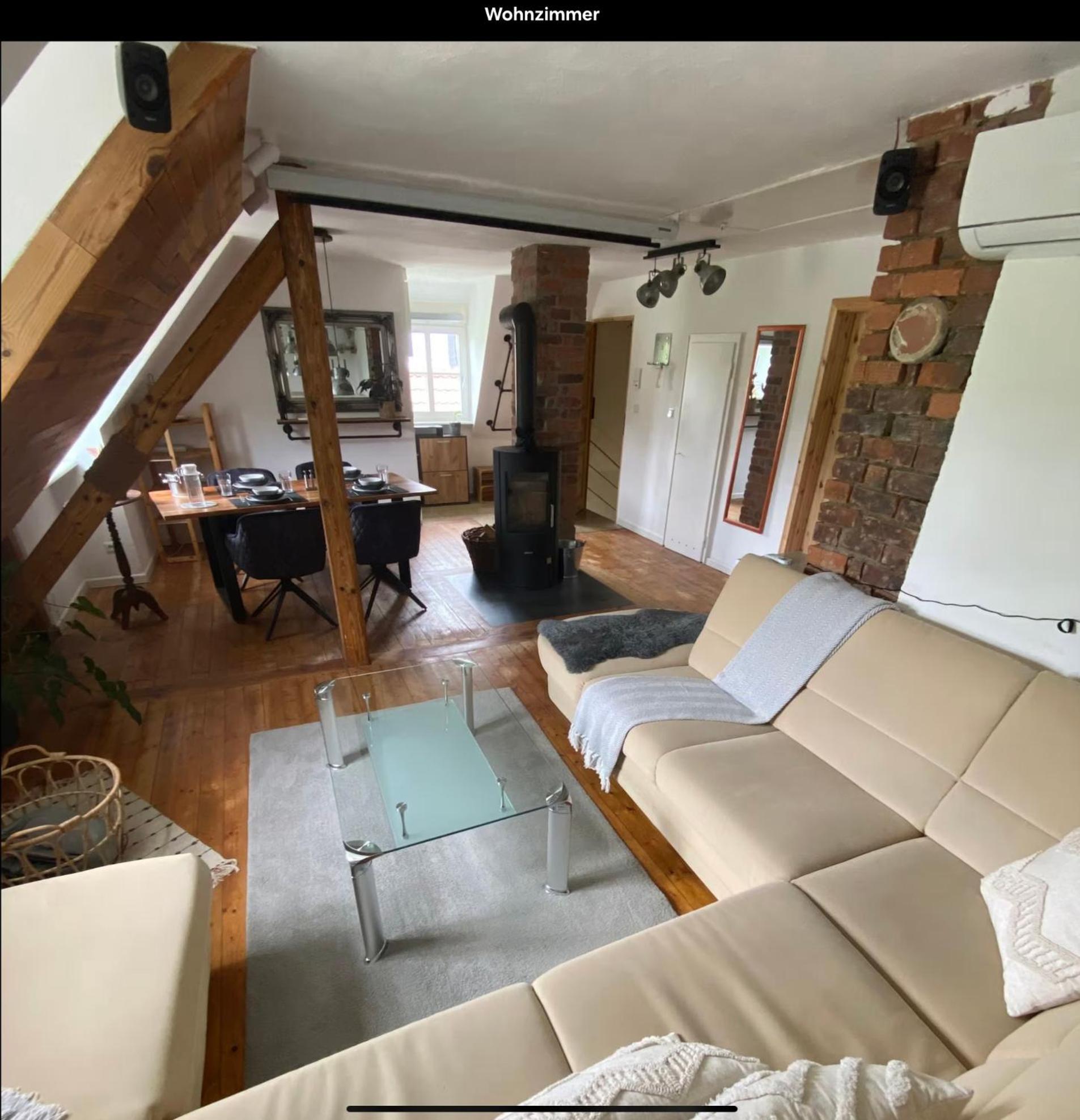 Gemuetliche Rustikale Wohnung Mit Kamin Und Optionalem Whirlpool Bad Sobernheim Luaran gambar